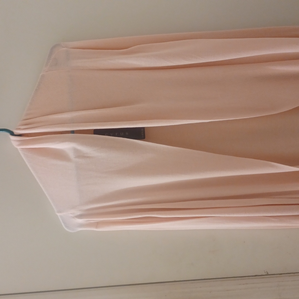 Cyrus sheer long sleeve sweater